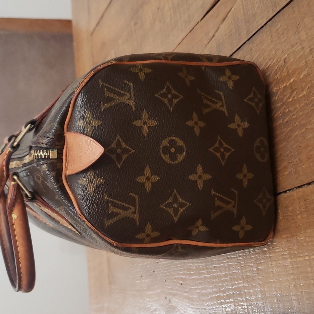 LV Louis Vuitton Monogram speedy 25 - Picture 7 of 9